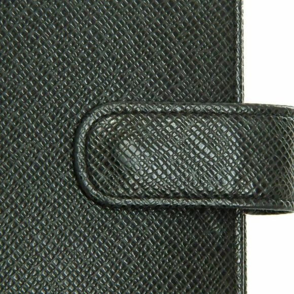 Authentic Louis Vuitton Black Taiga Agenda MM notebook - Picture 7 of 12